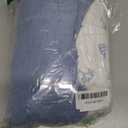 Baby Crib Sheets 2 PCS, 100% Organic Cotton Crib Sheet for Standard Crib Mattress(52x 28), Fitted and Soft Breathable Muslin Crib Mattress Sheet for Girl and Boy (Coastline & Dusk Blue)