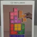 Night Light, DIY Stackable LED 7 Colors Interlocking Induction Novelty Desk Lamp, 3D Puzzle Magic Light Bright Toy for Kids Teens, Gamer Decor Ideal Gift