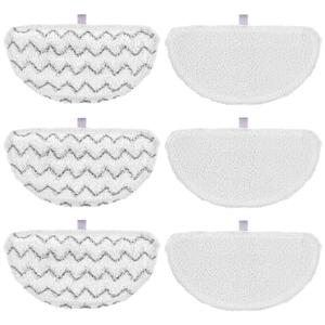 6 Pack 1940 for Bissell Steam Mop Pads for Bissell PowerFresh Steam Mop 1806 1544 1440 2075A 2685A 1940W 19404 Series, Model 19402 19408 1940a 1940f 1940q 1940t B0006 B0017, Part #5938#203-2633