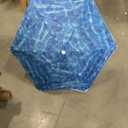 Sweetude Water Table Umbrella (Table Not Included), Kids Seaside Beach Umbrella Picnic Canopy for Summer Toddlers Sand Beach Camping Garden Outdoor Pool Shade Party Supply(Ocean Wave Theme)