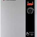 ThermoMate Electric Tankless Water Heater, 11kW 208~240 Volt, On Demand Instant Hot Water Heater, Self Modulating Energy Saving, Save Space, 2.15GPM at 35°F Rise