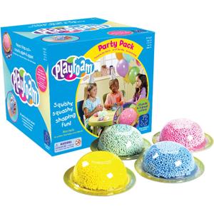 Educational Insights Playfoam Party Pack (20 Pods) - Sensory Toys & Squishy Fidget Toys for Kids, Squishy Foam Blocks, Non Sticky Dough, Sensory Bin Filler & Classroom Tools, Gifts for Ages 3+