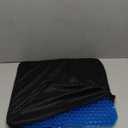 Yimiyaa Gel Seat Cushion, Double Thick Egg Gel Cushion for Pressure Pain Relief, Breathable Wheelchair Cushion Chair Pads for Car Seat Office Chair Blue