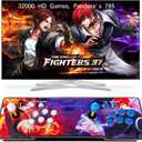 FVBADE [32000 Games in 1] 78S Pandora Box Arcade Game Console for PC & Projector & TV ,3D Games 1-4 Players Double Joystick Favorite List Game Category Save/Search/Hide/Pause (Whole)