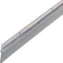 MD Building Screw-On Door Sweep, Draft Stopper, Silver, 36in | Double-Fin Vinyl Seal, Blocks Drafts Moisture Dust Insects, Energy Saving, Screws Included, Cut-To-Length