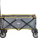 Coleman Portable Folding Utility Wagon with 5 Cubic Feet of Space & Reinforced Bottom Great for Camping Groceries Home Projects or Going to the Park & Beach Supports up to 150lbs