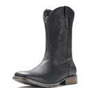 IUV Cowboy Boots For Men Western Boot Durable Fashionable Retro Classic Embroidered Pull On Slip Resistant Boots, Size 10