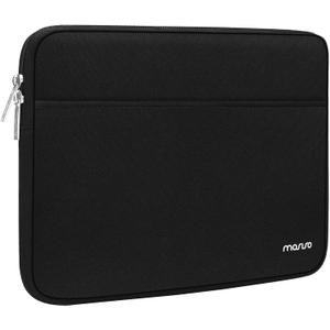 MOSISO Laptop Case 13-14 inch, 13.3 inch Laptop Sleeve Bag Compatible with MacBook Air 13.6/Pro 13/Pro 14 M5 M4 M3 M2 M1,HP Dell ASUS Lenovo,Neoprene Carrying Case with Horizontal Pocket, Black