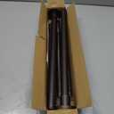 Bronze Shower Curtain Rod Tension 30 to 80 Inch,1 Inch Diameter Adjustable Tension Curtain Rod No Drilling,Shower Rods for Bathroom,No Rust