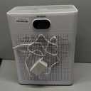 Air Purifiers for Home Cover Up to 2200 Ft, H13 HEPA Air Purifier with Washable Pre-filter, Pet mode, PM 2.5 Air Quality Monitor Fragrance Sponge for Smoke, Odor, Dander, Pollen (White)