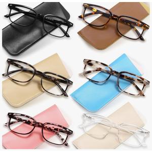NOVIVON 6 Pack Reading Glasses for Women, Reading glasses men, Blue Light Blocking Readers, Computer eye glasses, Cheaters
