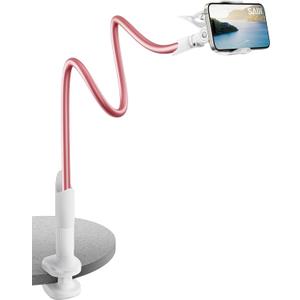 SAIJI Gooseneck Phone Stand for Bed, Lazy Bracket Cell Phone Holder Long Arm Clip Clamp Mount for Filming, Compatible with 4-7'' Mobile Cell Phone Stand Document Camera Nintendo Switch (Rose Gold) (classic)
