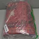 Joiedomi Christmas Hallway Runner Rug Washable 2'x8' Non Slip Kitchen Rug with Rubber Backing Soft Christmas Tree Santa Claus Floor Carpet Runners for Entryway Laundry Bedroom Bathroom Indoor (Red)