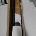 ZEKOO 9FT Single Track Bypass Sliding Barn Door Hardware Kit for Double Doors, Bypass Barn Door Hardware, Flat Track Roller, Low Ceiling (9FT)