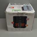 Chefman Air Fryer – 6 QT Compact Airfryer for Quick & Easy Meals, Features Hi-Fry Technology for Extra Crisp, Easy-View Window, Touch Controls with 4 Presets, Nonstick & Dishwasher Safe Basket - Black