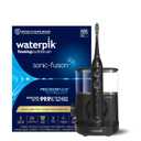 Waterpik Sonic-Fusion 2.0 Professional Flossing Electric Toothbrush with Water Flosser Combo Two In One, For Daily Gum Care and Cleaning Teeth, Braces, Implants, Black SF-04CD012-4