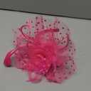 Needzo Fascinator for Women, Derby, The Oaks, Church, and Tea Party Accessory, Headband or Hair Clip, One Size (Pink)