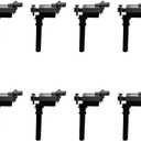 MAS Set of 8 Ignition Coil Pack Compatible with Chrysler 300 Dodge Durango Magnum Ram 1500 2500 3500 Jeep Grand Cherokee 5.7L V8 Replacement for 56028394AB UF378 IC508 C1414 56028394AC