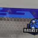 2 Player Basketball Game, Dual Shot Over The Door Mini Basketball Hoop Indoor with Scoreboard, Basketball Toy Gifts for Kids Boys Girls Adults, Suit for Bedroom/Office/Outdoor/Pool, Blue