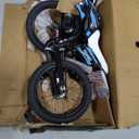 KEANO Motocross Style Kids Bike for Boys Girls Ages 3-7 Years  Size: 16 Inch with Training Wheels