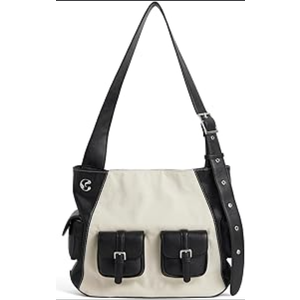 Purses and Handbags for Women Large Hobo Shoulder Bags Soft PU Leather Multi-Pocket Tote Bag, Women's Travel Messenger Bag