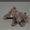 Hopearl Adorable Plush Calf Elephant Toy Floppy Elephish Ultra Soft Stuffed Animal for Boys Girls Kids Toddlers, Gray, 9''