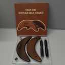 Acoustic Guitar Stand, Clip-On Self-Standing Solid Wood Guitar Stand, Portable Lightweight Guitar Stand Floor, Guitar Holder for Travel and Stage, Gift for Acoustic, Classic and Folk Guitar L-Size