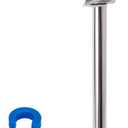 SUNGATOR Frost Free Sillcock, 12" Push Fit Anti-Siphon Hydrant, 3/4-Inch Hose Bibb x 1/2-Inch Push Adapter, No Lead Brass Valve, with 1 Disconnect Clip and 1 Sealing Tape