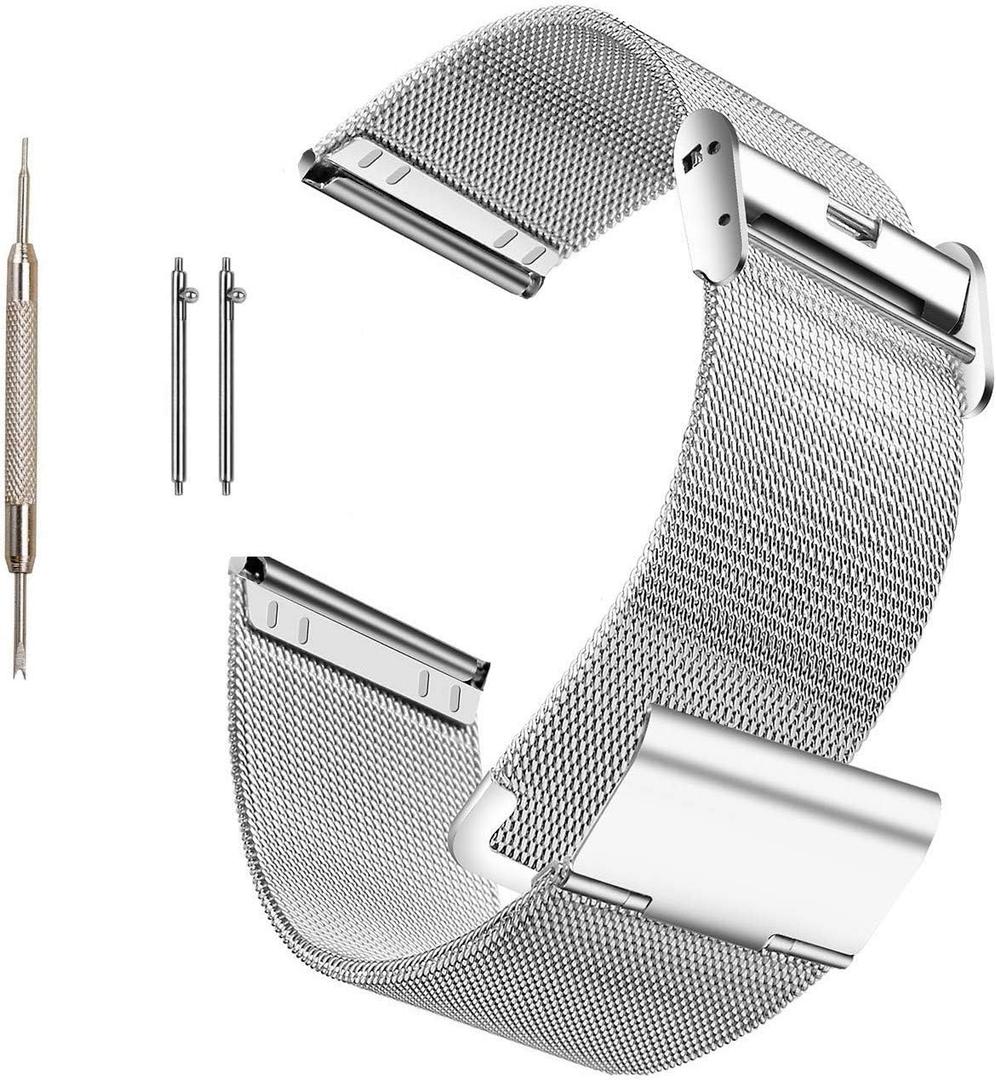 Moran Stainless Steel Watch Band Quick Release Replacement Metal Strap  22mm for Men Women