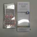 BTArtbox Press On Toenails  LampCurable Sharp Square Toe Nail Press Ons with Glue for Women, SemiTransparent French Tip Fake Toe Nail Tips in 15 Sizes  30 Toenails Kit, Ma'am