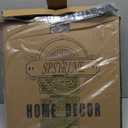 Spsyrine Gold Charger Plates, Set of 6 Scalloped Chargers for Dinner Plates, 13" Embossed Plastic Chargers for Wedding, Banquets, Party