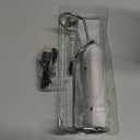 Bonsenkitchen Rechargeable Milk Frother with Stand, Handheld 3Speed Coffee Frother, Dual Spring Whisk Electric Hand Frother Wand Drink Mixer for Matcha Lattes Cappuccino, Kitchen Gifts