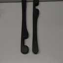 Car Seat Gap Filler Set of 2, 3IN1 Seat Side Gap Filler Plug with Storage Slot & Hook Function, Soft Foam Universal Fit Car SUV Truck Fill Gap Between Seats Console OrganizerNarrow Black