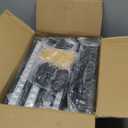 THECHAM IP66 Waterproof 45W LED Shop Lights, 5400LM 6000K Daylight White Garage Light with 6FT Power Cord & Switch, Plug in LED Work Light for Garage, Workshop, Warehouses, Basement, Yard, 12 Pack