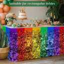 2Pcs Fiesta Party Decorations Table Skirts, 30 * 108 inch