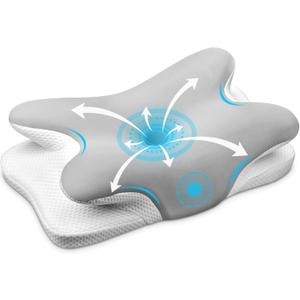 Cervical Neck Pillow, Ergonomic Pillow for Neck Pain Relief