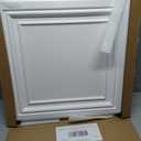 Art3d PVC Ceiling Tiles, 2'x2' Plastic Sheet in White (24-Pack), 24"x24"