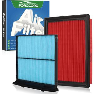 2 x Cabin Air Filter and Engine Air Filter Fit for Subaru Forester 2.5L 2019-2024 Activated Carbon Cabin Filter Replacement 72880-FL000 16546AA16A Accessories