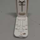 Pill Cutter 1/4 with Centering Device Safety Blades for Small and Large Tablets, 3 in 1 Version Works for Quarters, Thirds and Halves