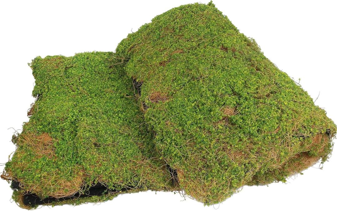 FAICOIA Artificial Moss for Decorating 39" x 39" Fake Moss for Crafts Faux Moss for Plants Indoor Green Faux Grass for Planters Crafts DIY Table Centerpieces Fairy Garden Floral Wedding 100 x 100cm