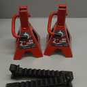 Jack Boss Jack Stands Low Profile 2 Ton(4000 LBs) Lifting Car Stand, Fit Use for Cars Automotive Small Vehicles, 2 Pack