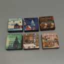 Folkulture Christmas Backflow Incense Cones Scented | Set of 6 (60 Cones) for Relaxation | Lavender, Balsam Fir, Gingerbread, Amber | Winter Scents for Home | Xmas Incense Gift & Winter Essentials