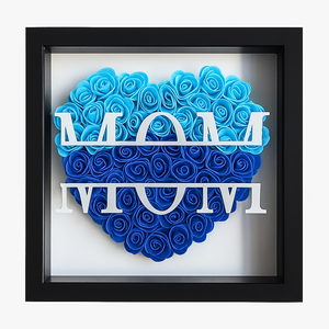 MUXIUNT Mom Mothers Birthday Day Flower Floral Shadow Box We Love You New Mom Box Gift for Mom Daughter Grandma Sister Glass Dome Forever Flower Rose Gift from Daughter Son Husband(11x11in Blue Heart) MUXIUNT Mom Mothers Birthday Day Flower Floral Shadow Box We Love You New Mom Box Gift for Mom Daughter Grandma Sister Glass Dome Forever Flower Rose Gift from Daughter Son Husband(11x11in Blue Heart)