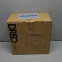 Dreo Top Fill 4L Humidifiers for Bedroom, 36H Runtime, 28 dB Quiet Cool Mist Supersized Air Humidifier for Large Room, Plants, Baby Nursery, Indoor, Night Light, Easy to Clean & Fill, Black