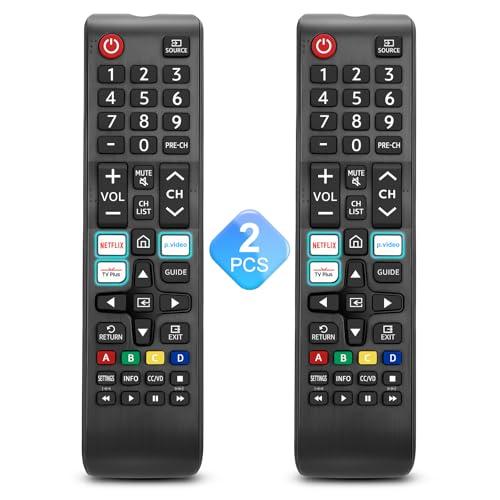 Pack of 2 Universal for Samsung-TV-Remote-Control Replacement,Compatible with All Samsung Smart Frame QLED LED 7 Series TVs