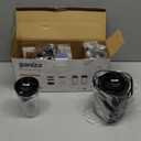 Ganiza Blender for Smoothies, 14Pcs Personal Blender for Shake and Smoothies for Kitchen with 3 Portable Cups (1x24oz & 2X17oz), Single Serve Smoothie Maker, Nutritious Recipe (Black Silver)