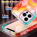 Casetego for iPhone 13 Pro Max Case,Compatible with MagSafe,[Military Grade Drop Test] Full Body Protection Slim Shockproof Rugged Marble Women Girls Case for iPhone 13 Pro Max 6.7 inch,Rose Gold