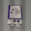 Ks-Tek Sterile Empty Vials with Self Healing Injection Port,with Flip Off Aluminum Cap,Sterile Package (10ml,10)