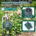 Sprinkler Timer: Programmable Hose Timer with Rain Delay/Manual/Automatic Watering System, Water Timers for Garden Hose, Digital Drip Irrigation for Yard Lawn Outdoor1 Outlet