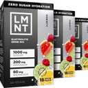 LMNT Zero Sugar Electrolytes - Variety Pack Bundle | Drink Mix | 54-Count, BB: 09/2027